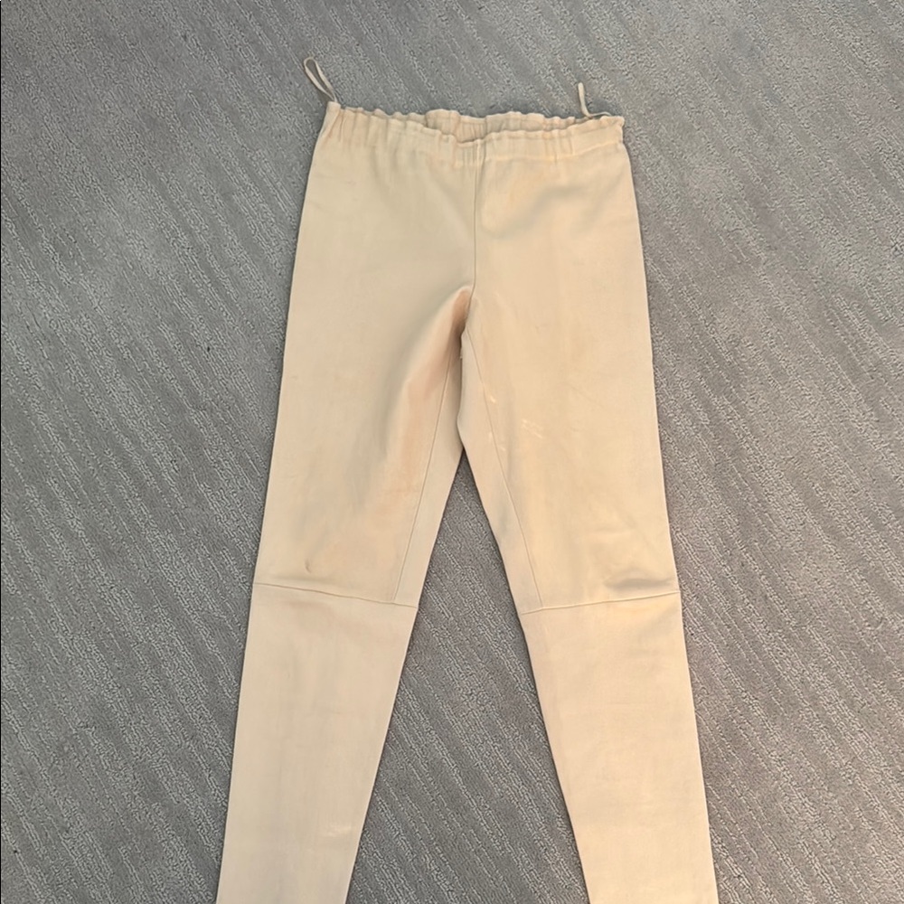 Stouls Paris lamb leather skinny pants